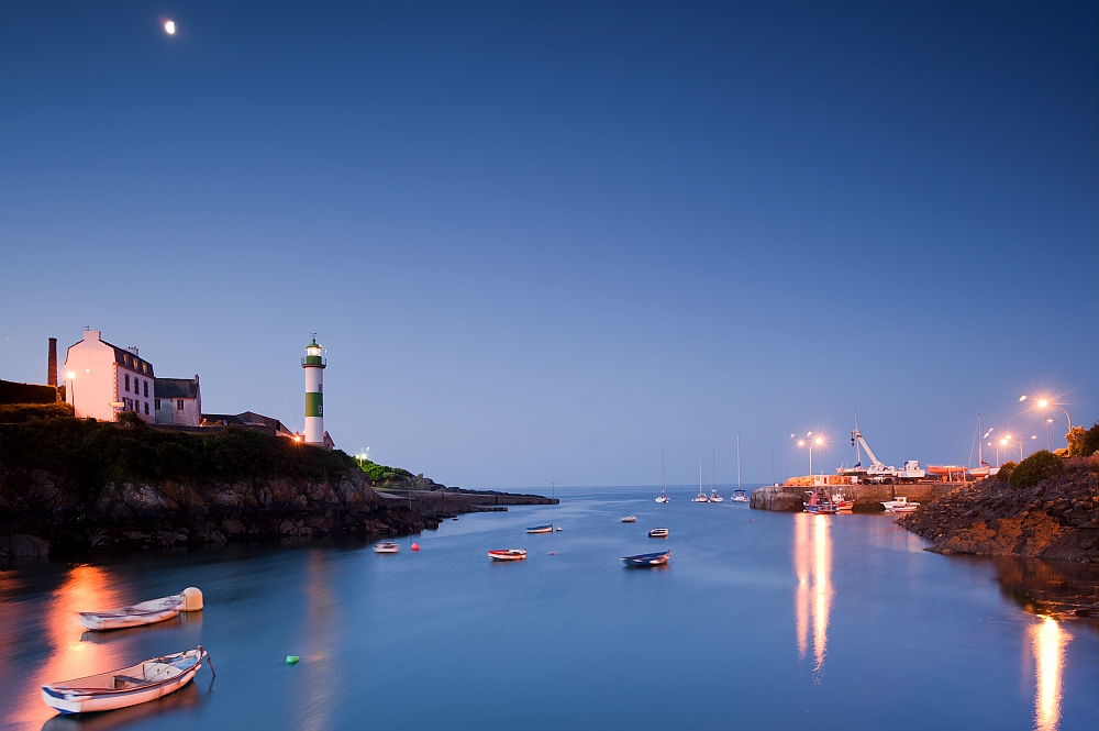 Port de Clohars-Carnoet à l'aube - Finistère Sud