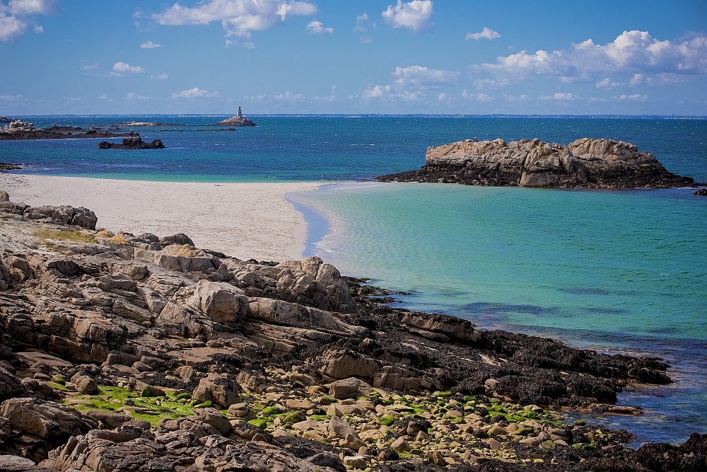 Plage des Glénan sous le soleil - Finistère Sud