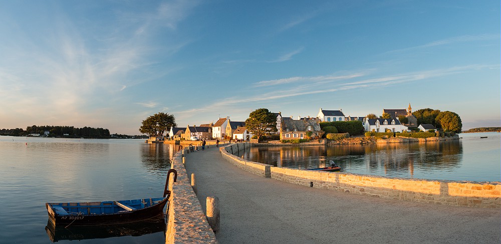 Ria d'Etel au coucher de soleil - Baie de Quiberon